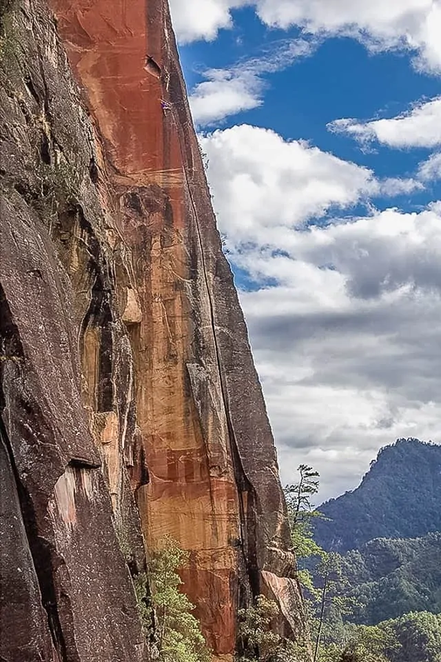 climbing in china