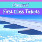 Cheap First Class Tickets: $117 to Fly Overseas, Round Trip with First Class? travel-hacking, travel