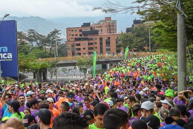 There were about 3,000 racers in total between the 10k and 5k