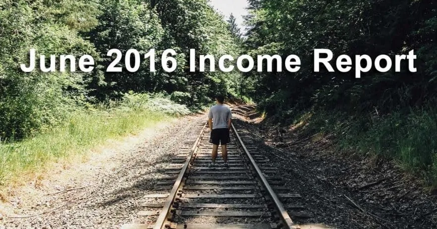 June 2016 Income Report