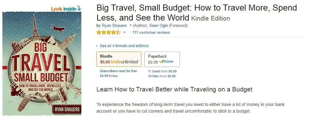 Big Travel, Small Budget: How to Travel More, Spend Less and See the World