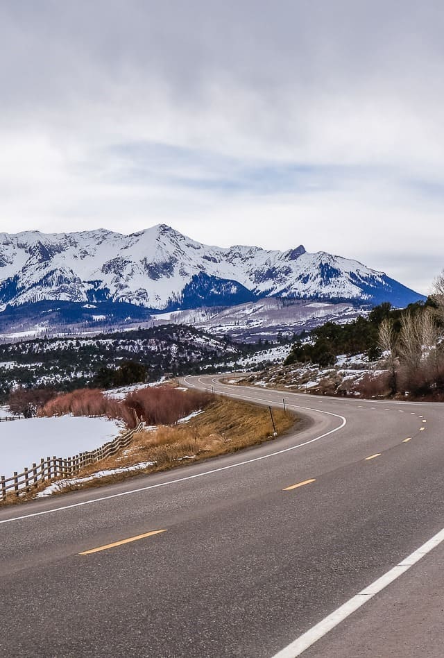 Highway 90 and 145 in Colorado - One of the 15 Most Scenic Drives in America