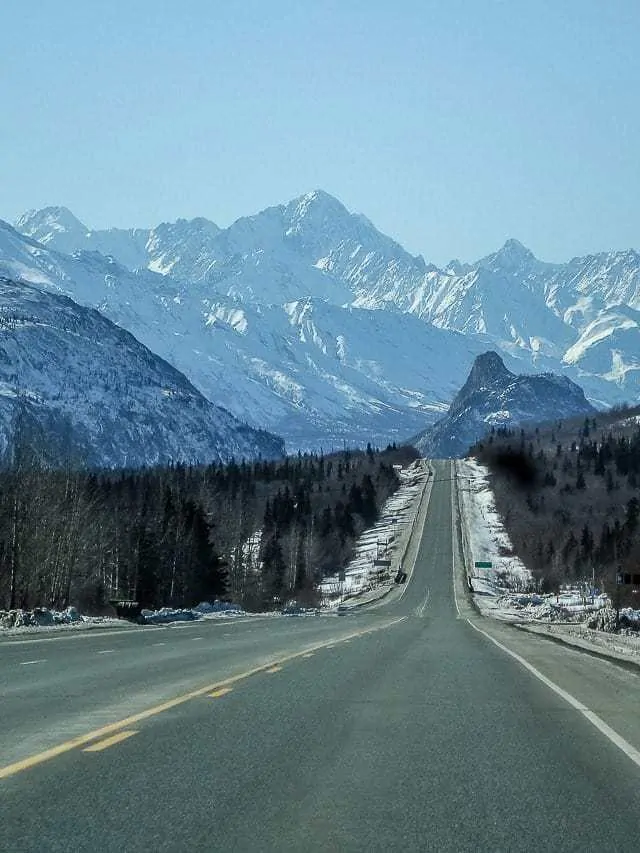 Route 1 in Alaska - One of the 15 Most Scenic Drives in America
