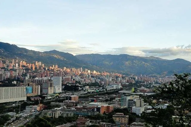 Vista de Medellín - tour de pablo escobar