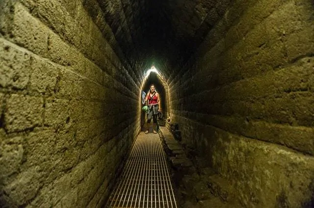 Tombs and Tunnels in Cholula Mexico