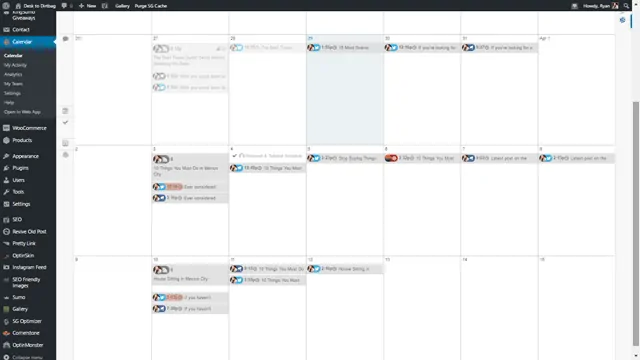 coschedule calendar