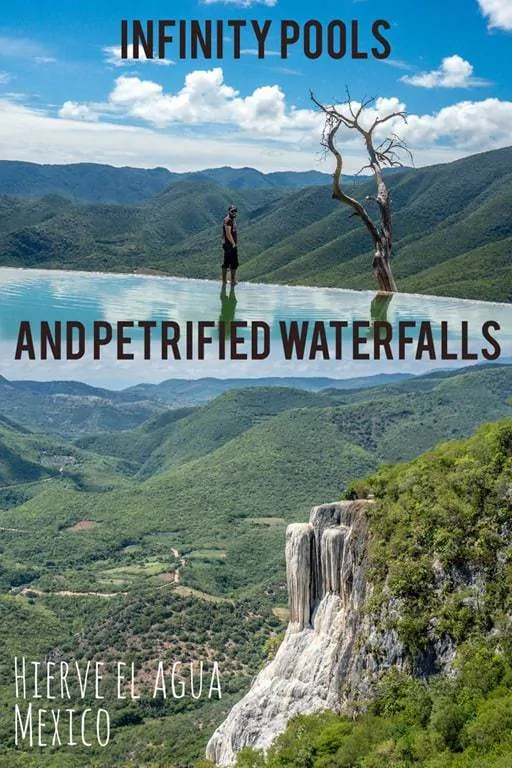 The Petrified Waterfalls and Infinity Pools of Hierve el Agua, Mexico