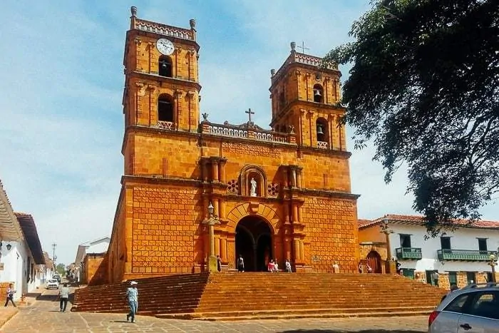 The Church in Barichara Colombia - Awesome things to do in San Gil Colombia