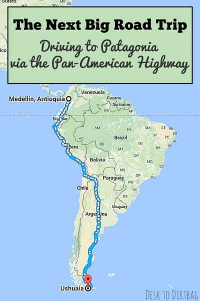 Why settle for an ordinary American road trip when you can drive across all of the Americas?