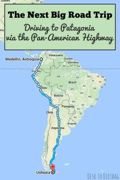 Why settle for an ordinary American road trip when you can drive across the Americas?