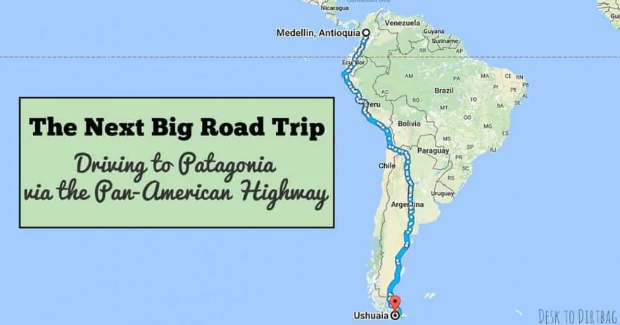 Why settle for an ordinary American road trip when you can drive across all of the Americas?