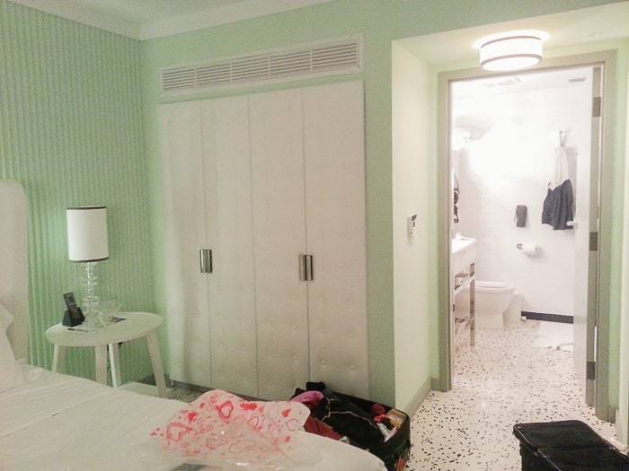 The rooms at the Metropolitan by COMO Miami Beach
