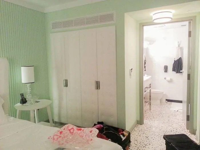 The rooms at the Metropolitan by COMO Miami Beach