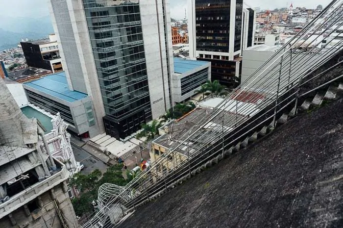 Looking down the roof - Things to Do in Manizales Colombia