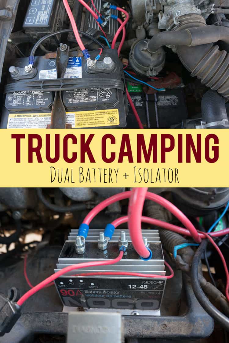 Adding a Dual Battery Setup for Truck Camping, Vanlife, or ... roadtrek inverter wiring diagram 