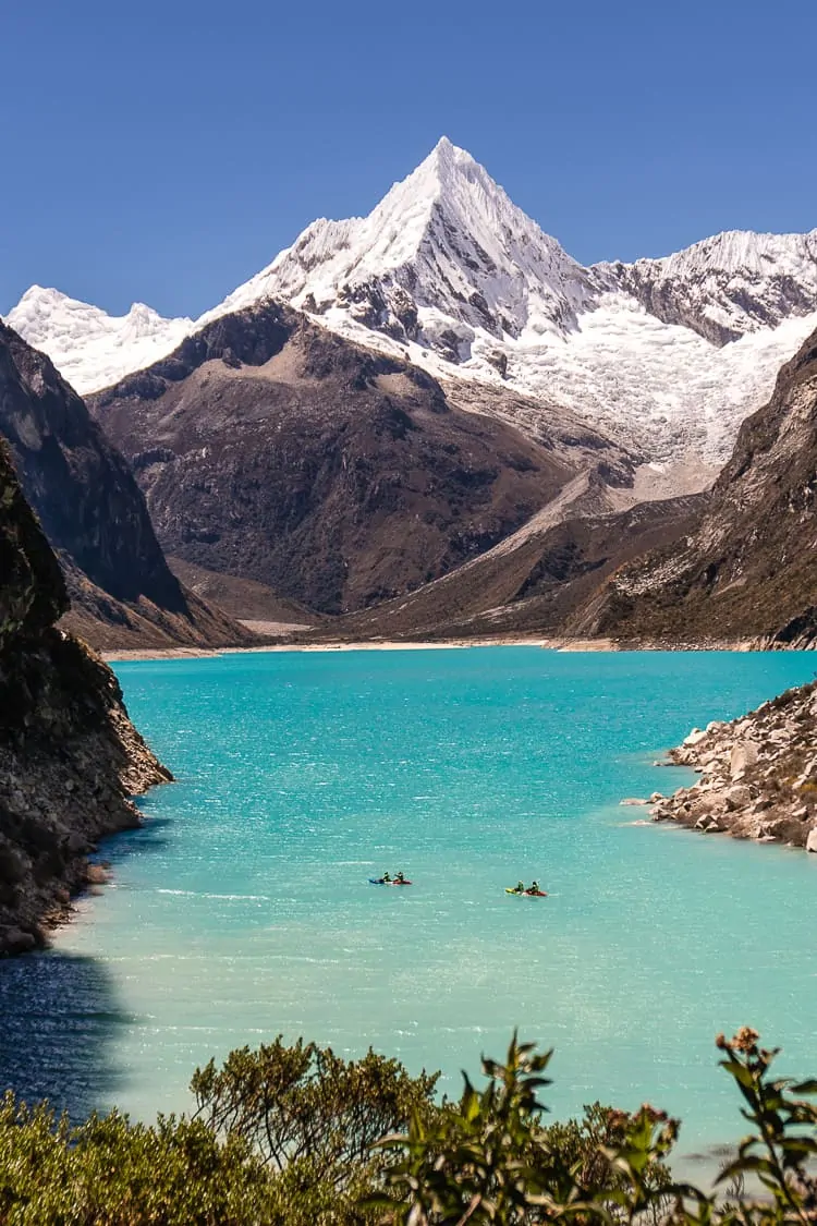 Visitando Laguna Parón in Peru - Laguna Parón