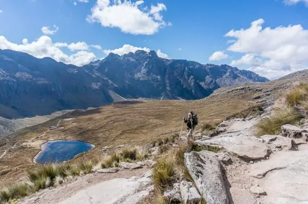 Paisaje - Santa Cruz Trek