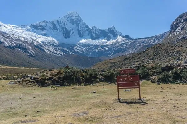 Paisaje - Santa Cruz Trek