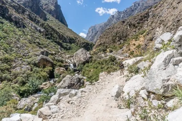 Paisaje - Santa Cruz Trek