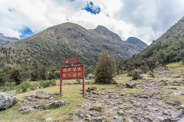 Paisaje - Santa Cruz Trek