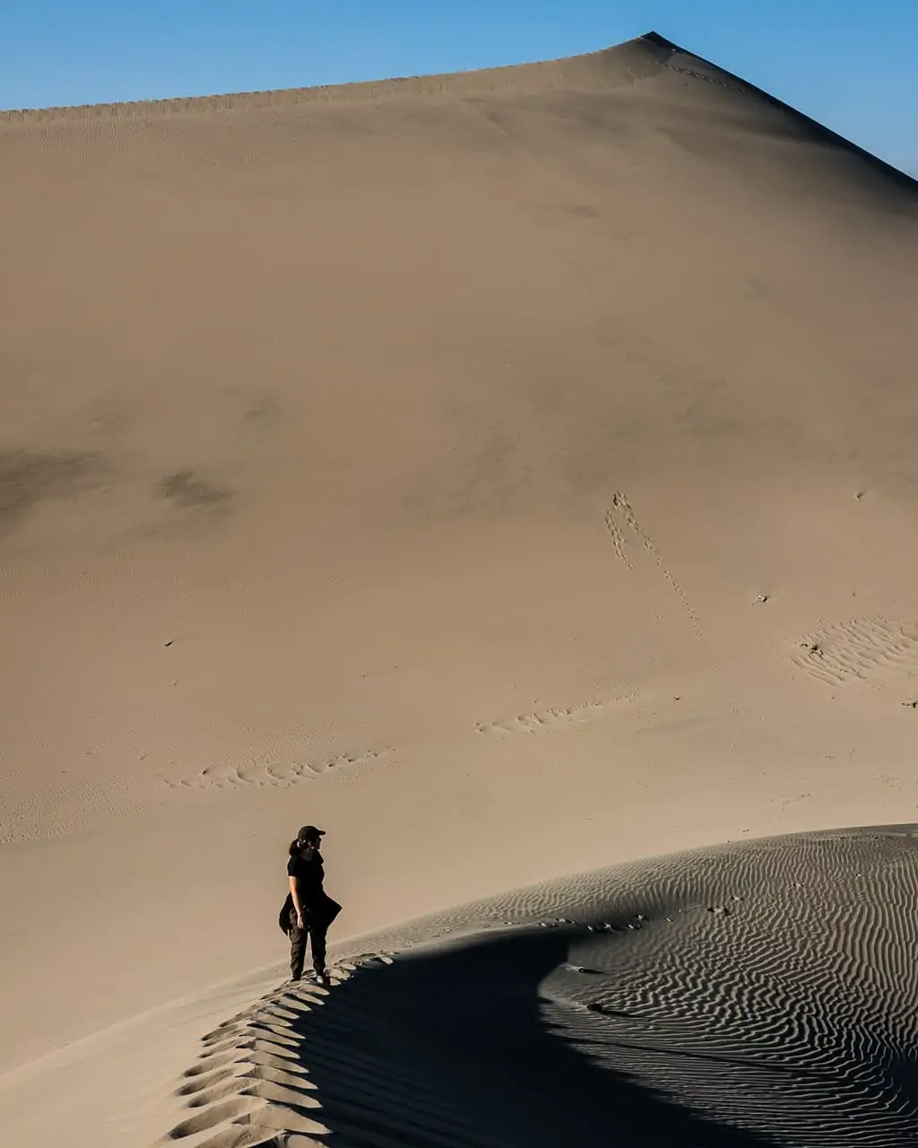 Sand dunes outside of Huacachina, Peru