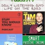 My Favorite Podcasts for Daily Listening and Life on the Road travel, road-trip, location-independence, armchair-alpinist