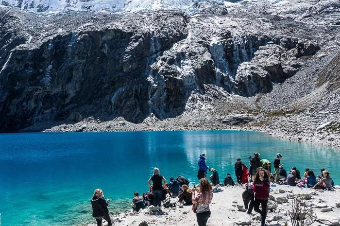 Hiking Laguna 69 Peru