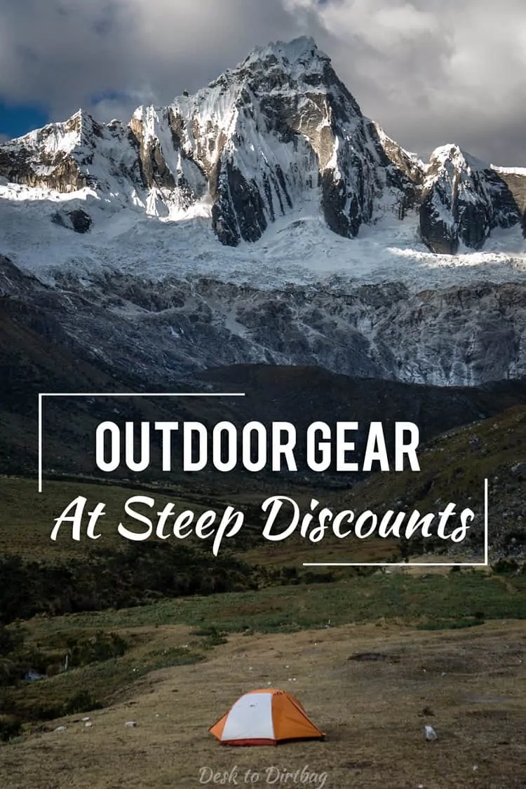 Looking for quality outdoor gear at steep discounts? Look no further...