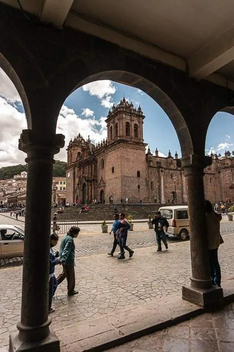 Plaza central en Cusco - que hacer en Cusco