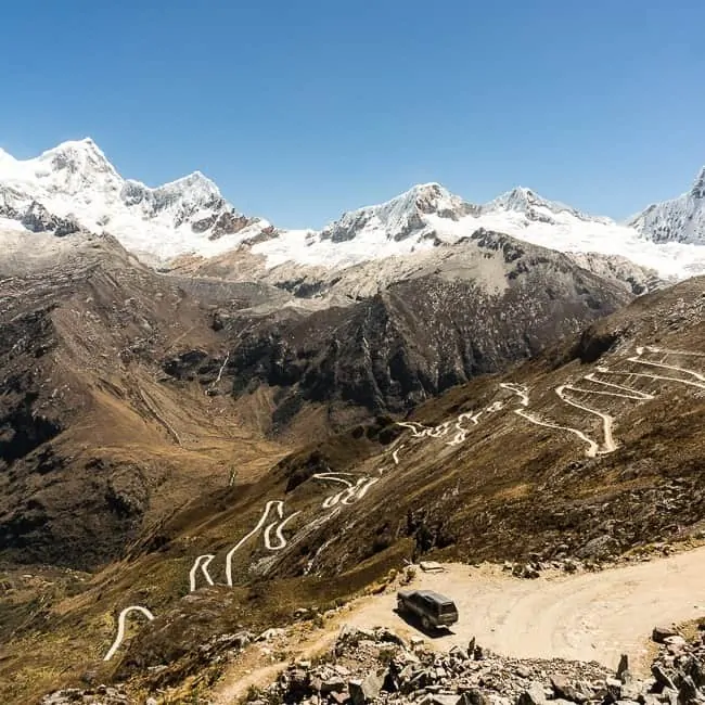 Montañas Perú - lugares turísticos en Perú