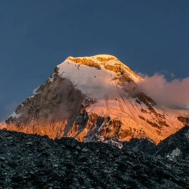 Cordillera Blanca - lugares turísticos en Perú