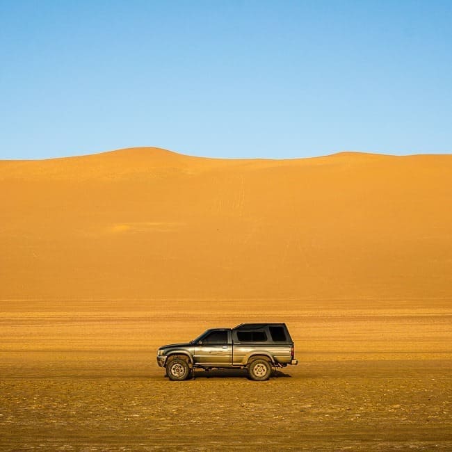 Desierto - lugares turísticos en Perú