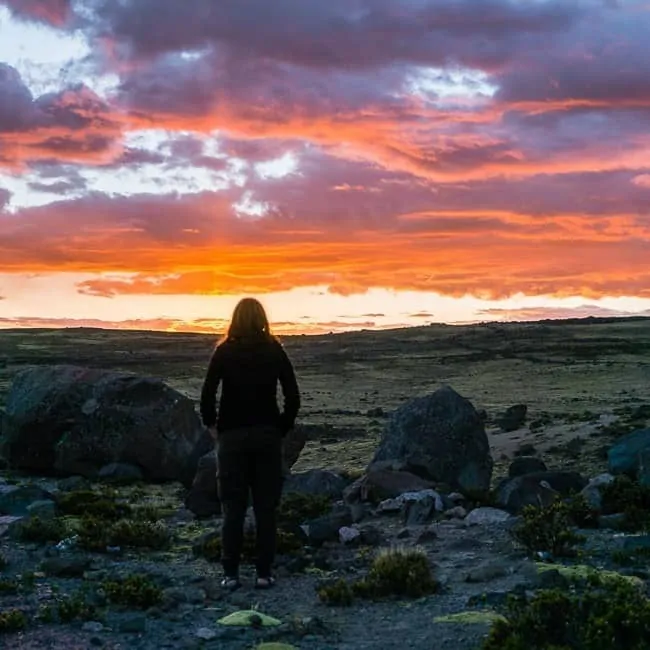 Pampa Galeras - lugares turísticos en Perú