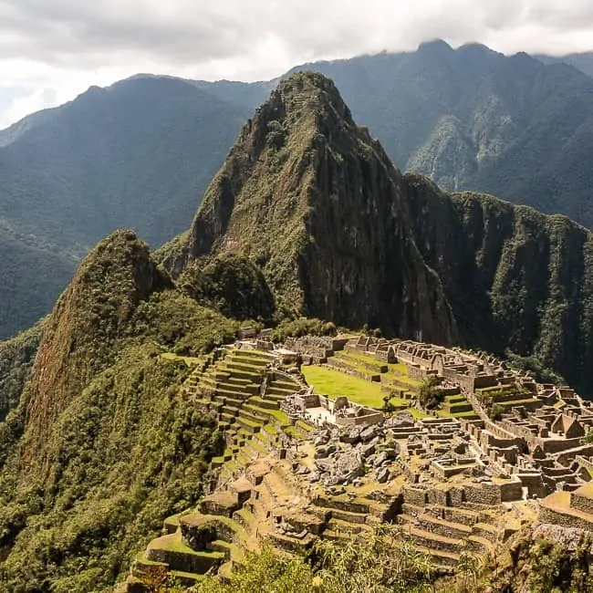 Machu Picchu - lugares turísticos en Perú