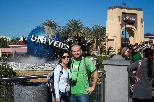 Andrea and me Universal Studios - Places to Visit in Orlando Florida