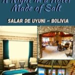 A Night in a Hotel Made of Salt - Luna Salada Salt Hotel Bolivia bolivia