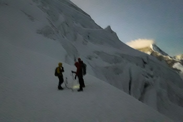 Climbing Yanapaccha Peru Cordillera Blanca