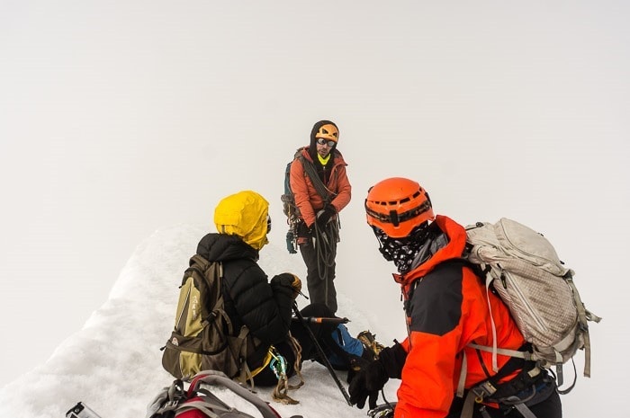 Climbing Yanapaccha Peru Cordillera Blanca