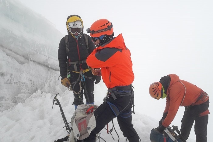 Climbing Yanapaccha Peru Cordillera Blanca