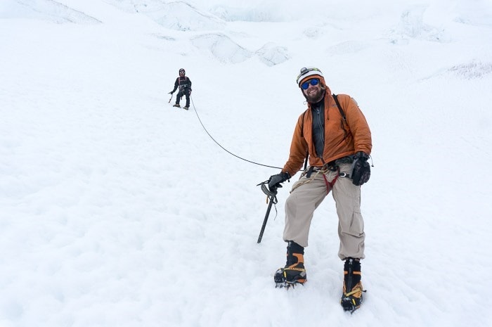 Climbing Yanapaccha Peru Cordillera Blanca