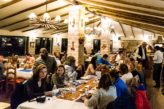 Salón comedor - hotel de sal Luna Salada