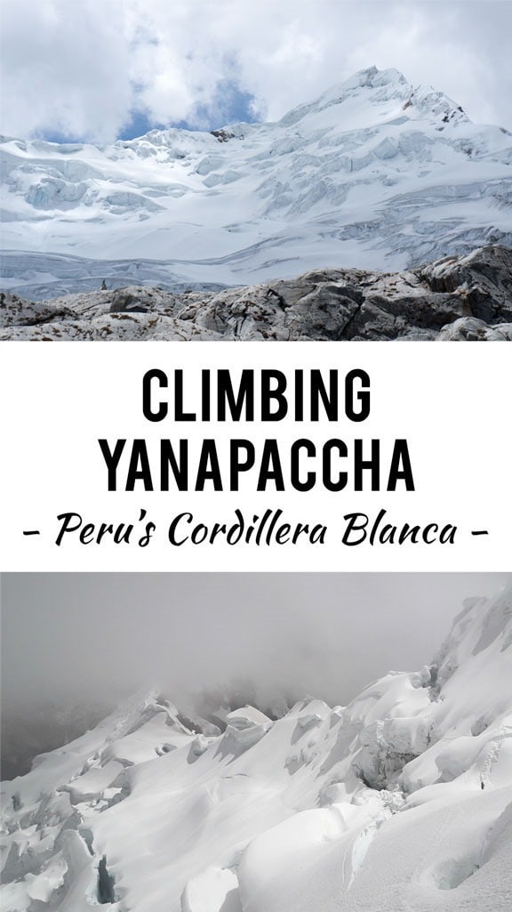 Mountain climbing in Peru is pretty much every alpinist's dream. I was out of practice, but I couldn't miss the chance to go for the summit of Yanapaccha. Mountain climbing in Peru is pretty much every alpinist's dream. I was out of practice, but I couldn't miss the chance to go for the summit of Yanapaccha.
