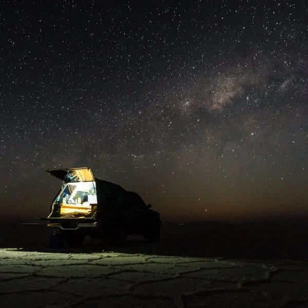 Salar de Uyuni Truck Camping