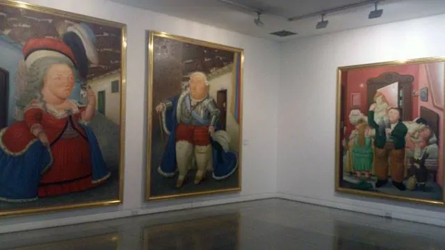 The works of Fernando Botero, Colombia's top artist. The museum is one of the coolest things to do in Bogota