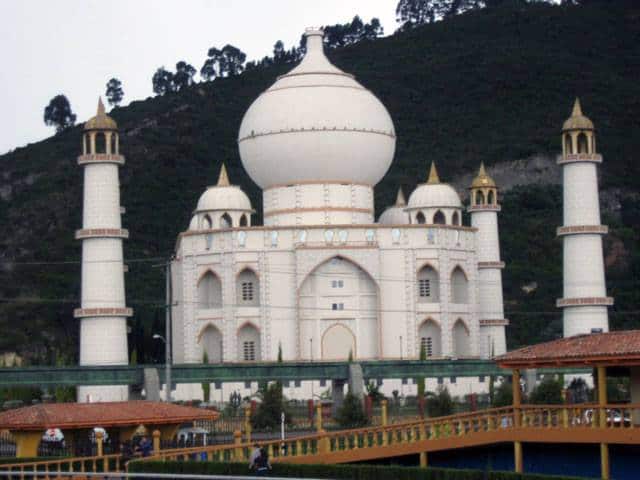 The Taj Mahal in Colombia? One of the strangest things to do in Bogota for sure