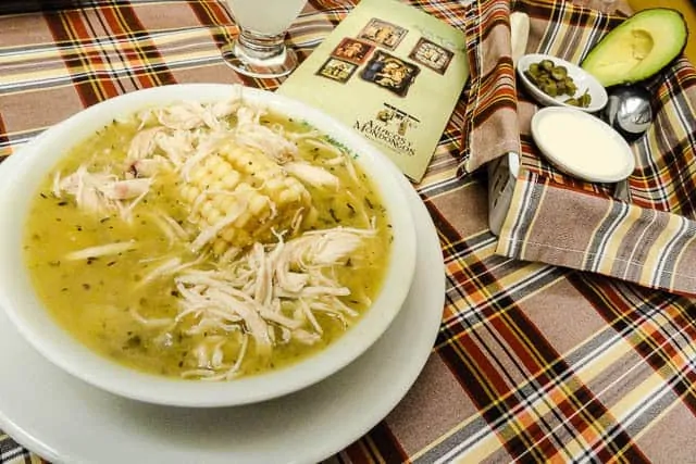 A delicious ajiaco soup - What to Eat in Colombia, a Guide to Colombian Food