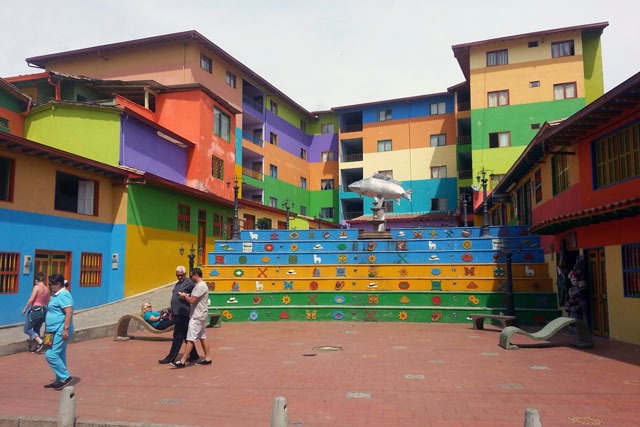 Colorful streets in Guatape - 8 Best Medellin Tours for Visitors