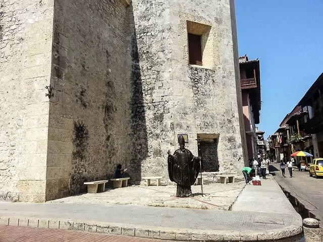 Old bricks buildings, statues, and loads of history - things to do in Cartagena Colombia