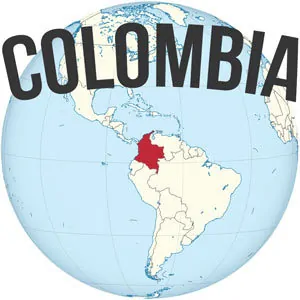 Colombia Map Location