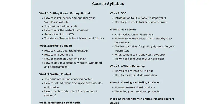 The Business of Travel Blogging Syllabus - 9 Best Blogging Tools